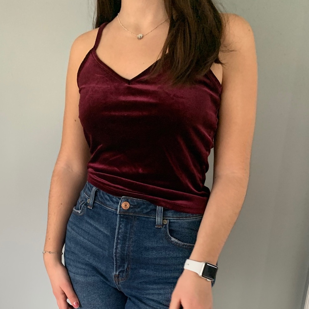 Red Velvet Tank-Top